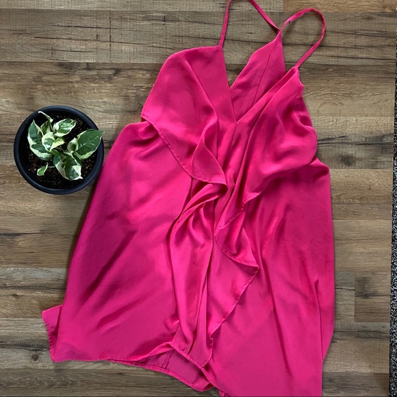 Hot Pink Racer Back Dress - Picture 8 of 8